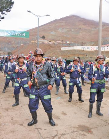 Los mineros cooperativistas protagonizan esta entrada, única en su género.