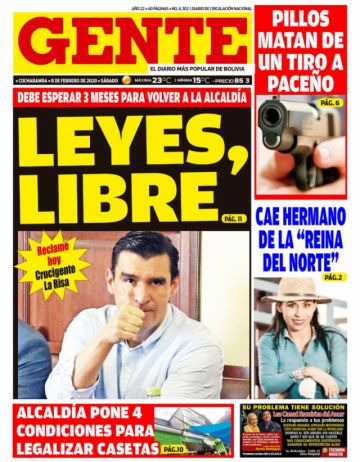 Gente, Cochabamba.