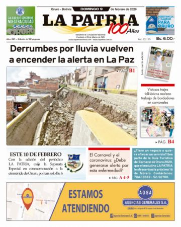 La Patria, Oruro.