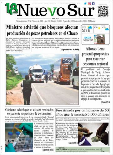 Nuevo Sur, Tarija.