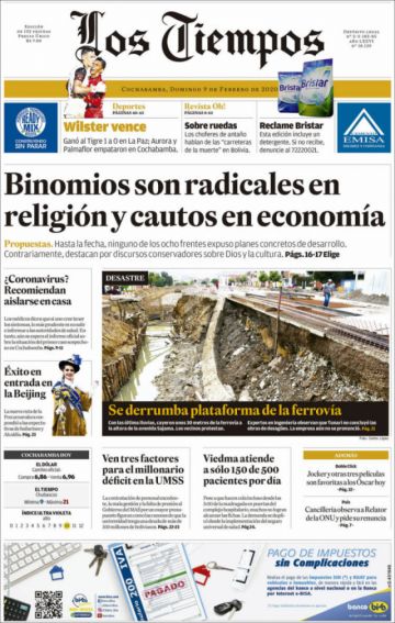 Los Tiempos, Cochabamba.