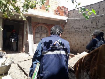 El personal de la Aevivienda ya está en la región afectada.