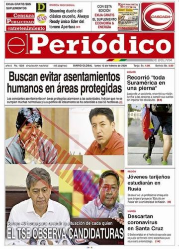 El Periódico, de Tarija.