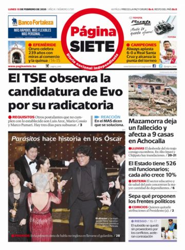 Página Siete, La Paz.