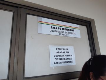 El proceso se desarrolla en la ciudad de Potosí.