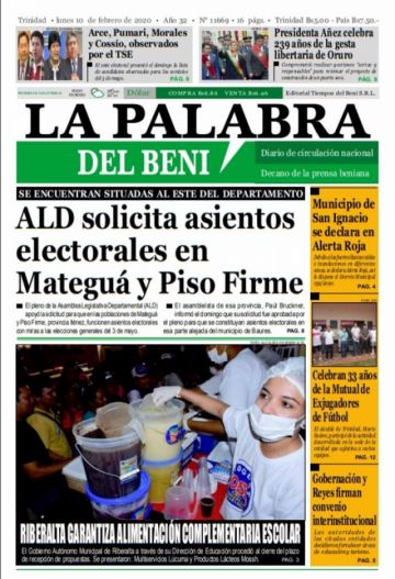 La Palabra del Beni.