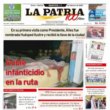 La Patria, Oruro.