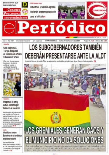 El Periódico, Tarija.