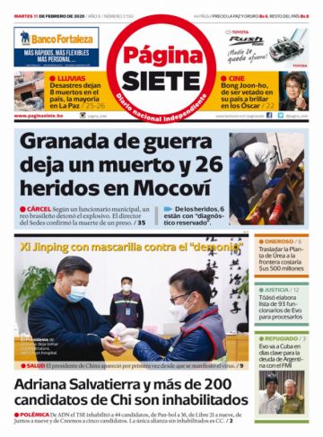 Página Siete, La Paz.