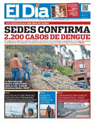 El Día, Santa Cruz.