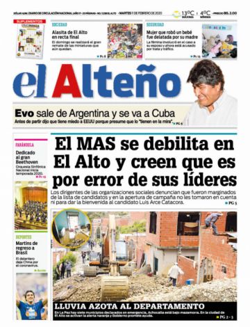 El Alteño, El Alto.