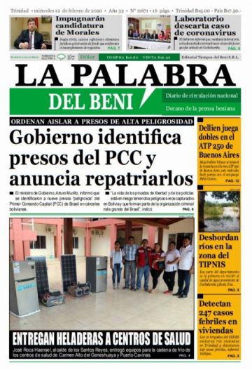 La Palabra del Beni.