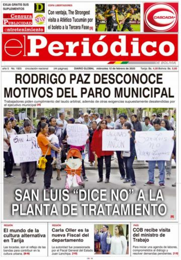 El Periódico, Tarija.
