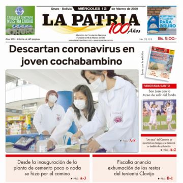 La Patria, Oruro.