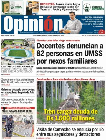 Opinión, Cochabamba.