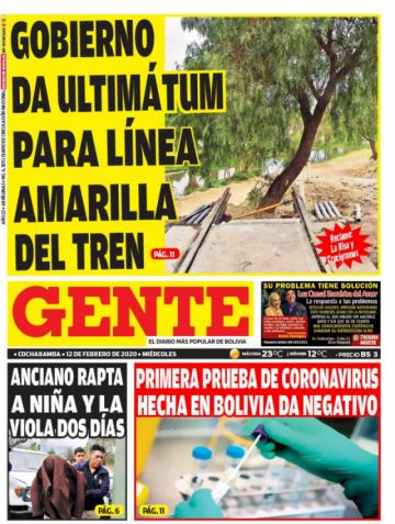 Gente, Cochabamba.