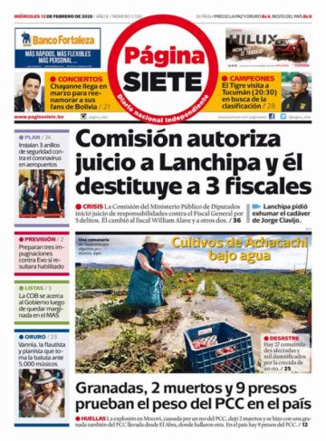 Página Siete, La Paz.