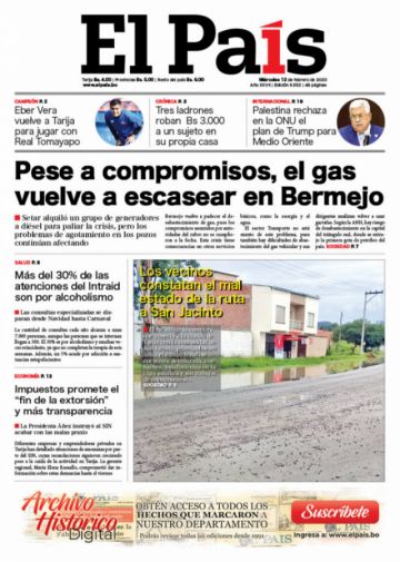 El País, Tarija.