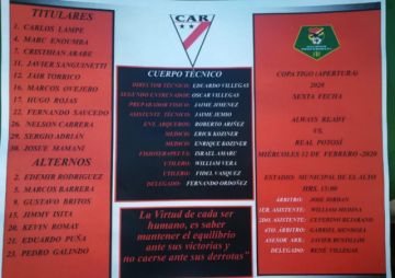 Alineaciones