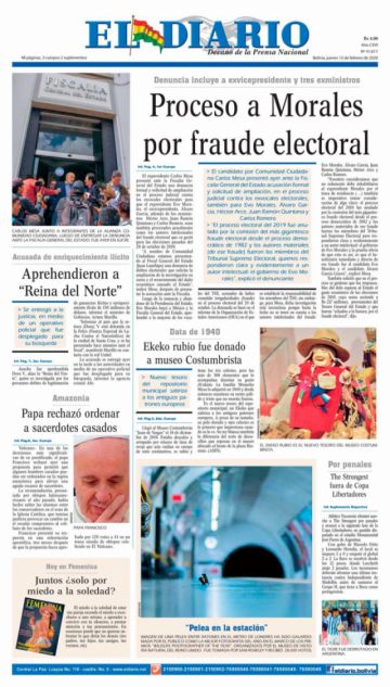 El Diario, La Paz.