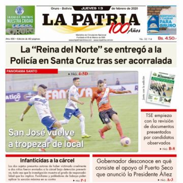 La Patria, Oruro.