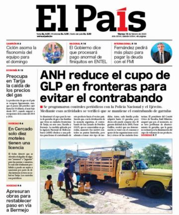 El País, Tarija.