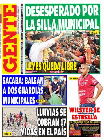Gente, Cochabamba.