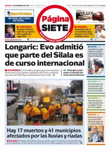 Página Siete, La Paz.