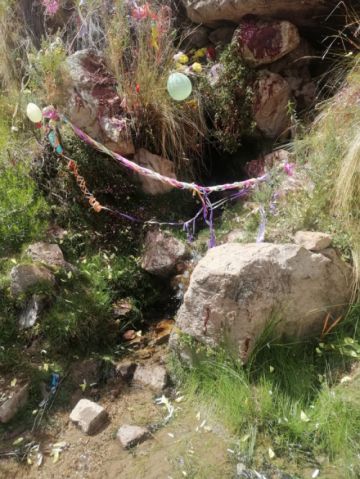 Una vertiende "t'ikachada" en El Molino.