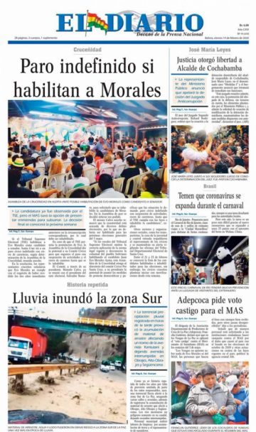 El Diario, La Paz.