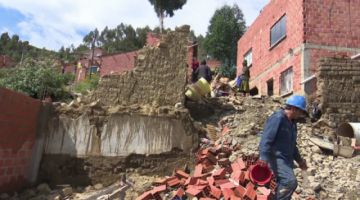  Achocalla y otras localidades del país sufrieron los fenómenos climáticos.