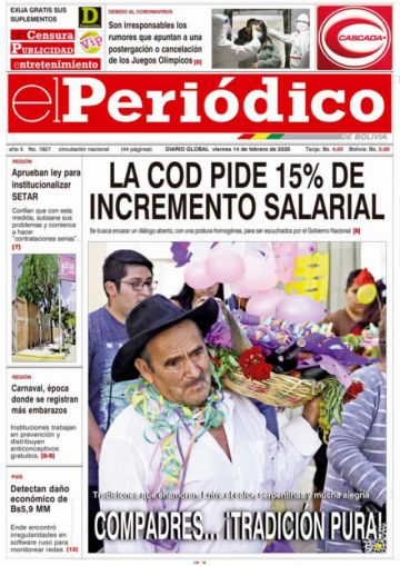 El Periódico, Tarija.