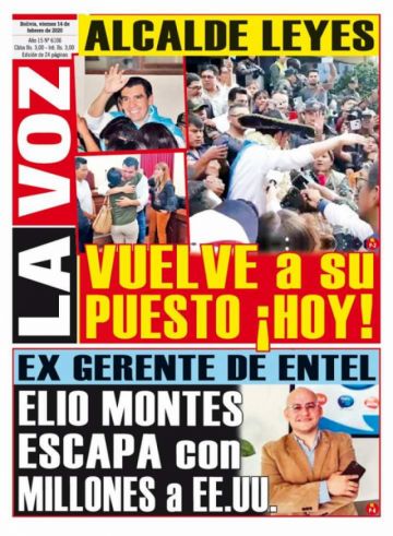 La Voz, Cochabamba.