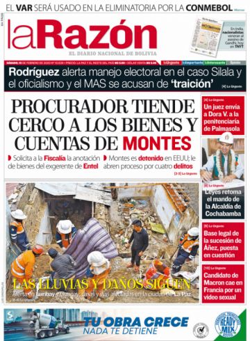 La Razón, La Paz.