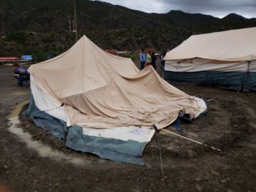 Lluvia volvió a mojar a Cotagaita