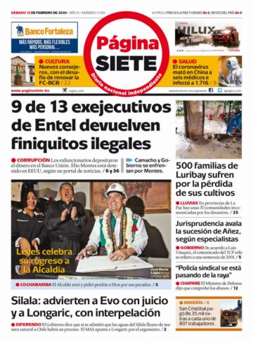 Página Siete, La Paz.