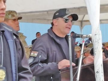 El titular del Ministerio de Defensa, Fernando López.