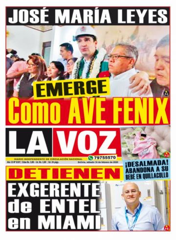 La Voz, Cochabamba.