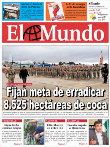El Mundo, Santa Cruz.