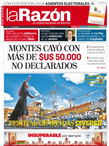 La Razón, La Paz.