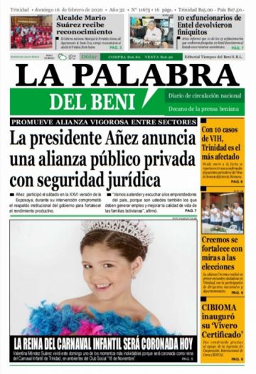 La Palabra del Beni.