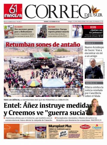 Correo del Sur, Sucre.