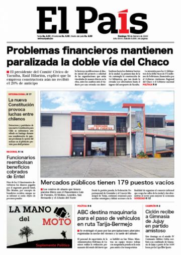El País, Tarija.