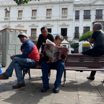 Así se lee El Potosí.