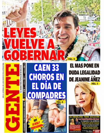 Gente, Cochabamba.