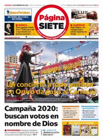 Página Siete, La Paz.