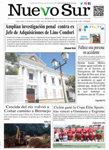 Nuevo Sur, Tarija.