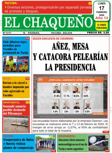 El Chaqueño, Tarija.