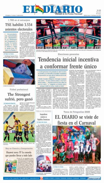 El Diario, La Paz.