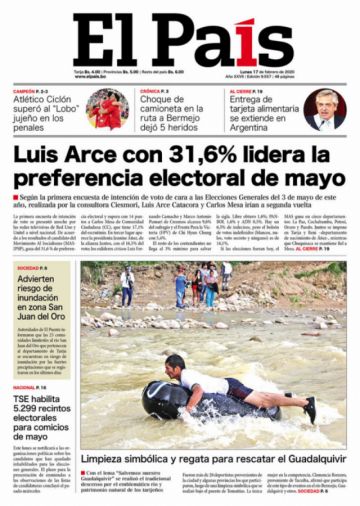 El País, Tarija.